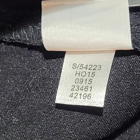 Style & Co. Black Pull on Leggins with Onyx Bling (L) - Picture 7 of 12